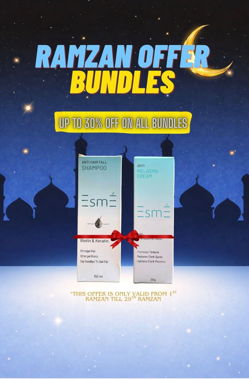 Esme Anti Hair Fall Shampoo + Anti-Melasma Cream